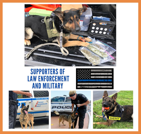 K-9 K-9 The Nero Ball Classic TM - Ball On a Rope Reward and Exercise Toy - Police - Schutzhund