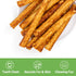 MON2SUN 5 Inch 10.58oz (15 Count-Pack 1) Chicken Collagen Sticks for Dogs, Teeth Cleaning Collagen Chews for Medium