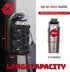 11LB 46oz Magnetic Gym Bag - Ultra-Strong Force, with Towel Loop, Bottle Holder, Magnetic Gym Water Bottle Bag For Gym