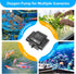 AQQA Powerful Adjustable Aquarium Air Pump, 4 Outlets for Fish Tank Up to 600Gal