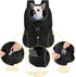 WOYYHO Pet Dog Carrier Backpack, Small Dog Front Backpack with Storage Pockets, Adjustable Straps for Travel