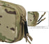 Immediate Ifak Pouch-Rapid Deployment Tactical MOLLE Trauma Kit Pouches, Quick Release Tear-Off Medical First Aid Kit