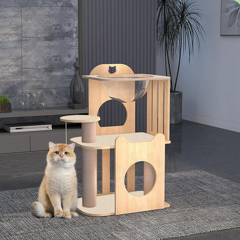 Trimmable Cat Scratching Post, Carpet Covered 78.7”x15.8” Self-Adhesive Cat Tree Shelves Replacement Parts