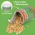 MON2SUN 6oz Freeze Dried Salmon Cat and Dog Treats, Single Ingredient Natural and Healthy Dog Snacks, High Protein