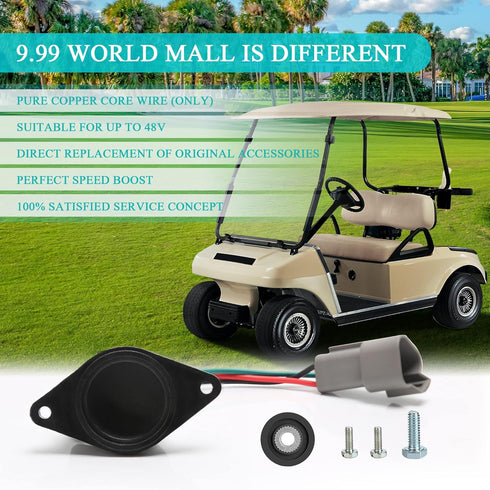 Golf Cart IQ Speed Sensor Deluxe Set for Increased Stability & Speed for 48V Electric Golf Cart