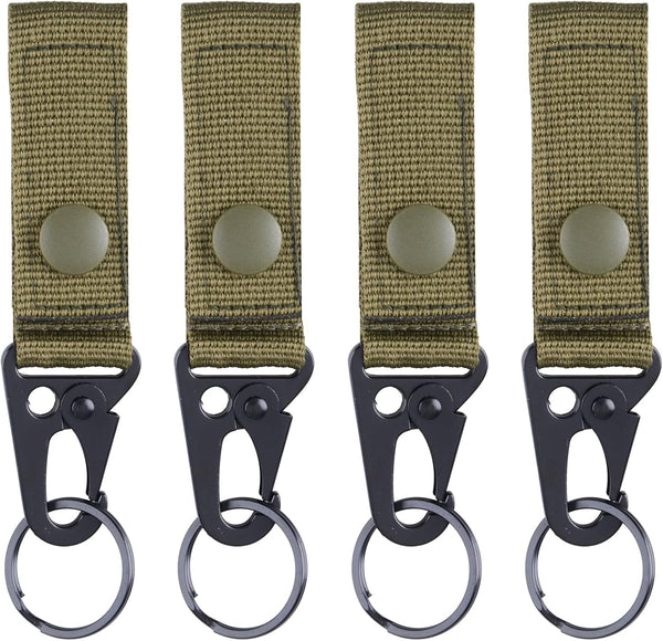 TRIWONDER Enlarged Mouth Clips, HK Hook Heavy Duty Snap Hooks Sling Clips for Paracord Outdoors Bag