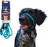 Heather's Heroes Sidekick Dog Headcollar with Leash - Effective Training Tool for Leash Reactivity (Turquoise, Mini