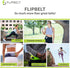 FlipBelt Classic Running Belt, Fanny Pack for Women and Men, Non Chafing Waist Band Pack for Phone, Moisture Wicking