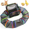 Guinea Pig Playpen with Tunnel, Rainbow Playpen with 98.4" Extended Tube &