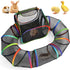 Guinea Pig Playpen with Tunnel, Rainbow Playpen with 98.4" Extended Tube &