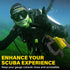 Gear Keeper Scuba Diving Console Retractor - RT4 & RT3 Series, Strong & Durable Diving Equipment
