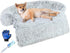 Dog Couch Bed Protector, Memory Foam Removable Plush Cover, Washable, Waterproof Dog Bed for Couch, XL