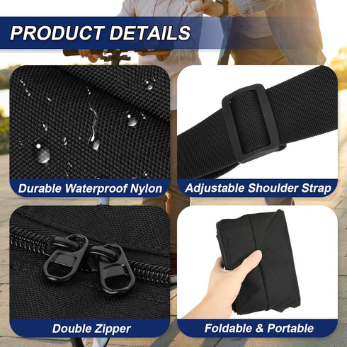 Cosmos Kick Scooter Carry Bag Portable Scooters Storage Bag Heavy Duty Carrying Case for Small Scooters