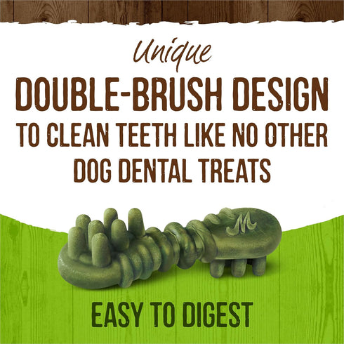 Merrick Fresh Kisses Natural Dental Chews for Tiny Dogs, Infused with Coconut and Botanical Oils, 106 ct Box