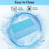 Dog Cooling Mat, Washable Ice Silk Cooling Mat for Dogs, Waterproof Bottom Summer Sleeping Pad, Self Cooling Pad