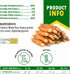 Biscuits Sticks Dog Treats, Chicken Wrapped, Human Grade Meat, Natural Dried Snacks, Rawhide-Free, Grain-Free