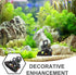 DOITOOL Aquarium Fish Tank Ornaments Small Shelter Cubes Resin Rock Hideout Betta Breeding Cave Shrimp Tank Decoration