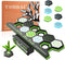 YOBBAI Magnetic Coral Frag Rack for Reef Tank, Saltwater Aquarium Frag Holder