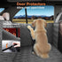 Wexyldra Dog Car Seat Cover for Back Seat- Heavy Duty Waterproof- Hard Bottom Backseat Extender Fits Sedan SUV & Small