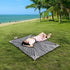 Outdoor Blanket (71" x 55"), Compact Lightweight Sand Proof Pocket Blanket for Beach, Hiking, Travel, Camping
