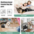 3 Pack wegreeco Washable Female Dog Diapers Highly Absorbent Reusable Diapers for Dog in Heat Dog Period Diapers