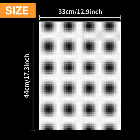 2PCS Fish Tank Divider Plastic Aquarium Dividers with Suction Cups Separating Fishes Transparent Grid Plate Isolation Fish Tank Separator Reusable Adjustable Partition Accessories 17 x 13 Inch