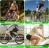 Zacro Bike Seat Cushion, Gel Padded Cover for Men Women, Extra Soft Exercise Bicycle Seat Compatible with Peloton