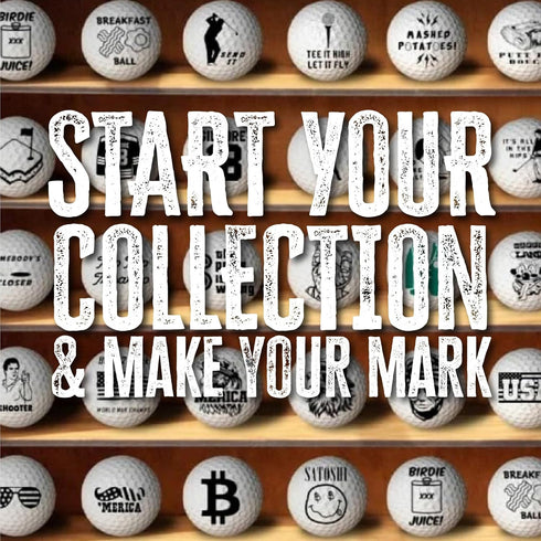 Happy Series Golf Ball Marker - Reusable Stamp for Easy Identification