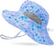 Kids Sun Hat for Girls, Mesh Bucket Hat with UV Protection for Ages 2-8, Foldable Fishing Hat