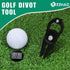 ZZHAO Golf Divot Tool and Golf Ball Marker, Divot Repair ToolGolf Accessories for Men, Funny Gifts for Men, Tools