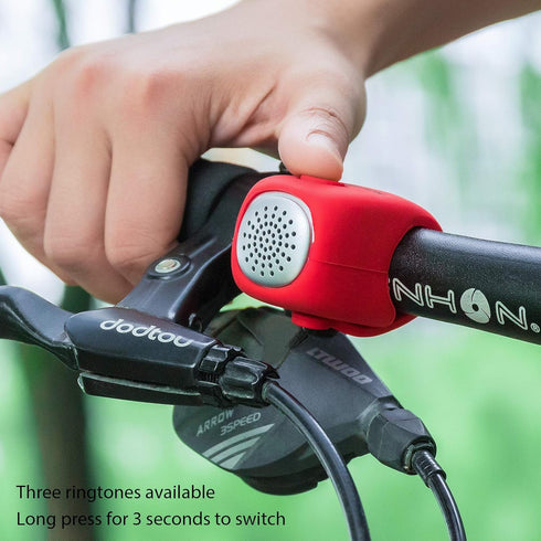 ROCKBROS Electra Bike Bell, Electric Cycling Horn, Water-Resistant Bicycle Horns