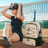 Tennis Bag, Large Tennis Backpack for Women with Ventilated Shoe Compartment and Insulated Pocket