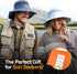 GearTOP Fishing Hat, UPF 50+ Wide Brim Sun Hat for Men and Women, UV Protection Safari and Hiking Hats