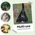Miyouli 300 Counts Extra Thick Black Pet Poop Waste Bags With Handles for Dogs Ocean Wind-Scented
