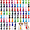 78 Pieces Dog Ties, Adjustable Pet Ties Collar Grooming Accessories for Small Pets, Birthday Photography Gifts