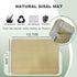 2-Pack 16x12 Inch Rabbit Scratching Pad with Non-Slip Grip, Natural Sisal Bunny Scratch Mat & Chew Toy for Rabbits