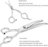 Freewindo Dog Grooming Scissors Kit - Safety Round Tip, Heavy Duty Stainless Steel Scissors and Nail Clippers for Full