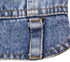 Vintage Washed Denim Dog Jeans Jacket, Cool Puppy Lapel Vests for Small & Medium Dogs & Cats