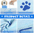 Chumia 4 Pcs Dog Towels for Drying Dogs, Microfiber Absorbent Towel for Medium Dogs Cats (Light Blue, 24 x 40 Inch)
