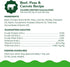 B1, 10 Count Greenies Smart Topper High Protein Wet Mix-in for Dogs, Beef, Peas & Carrots Recipe in Vitabroth Broth