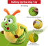 Gigwi Interactive Dog Puzzle Toys, Snuffle Toy Treat Dispensing IQ Training, Cute Caterpillar Design