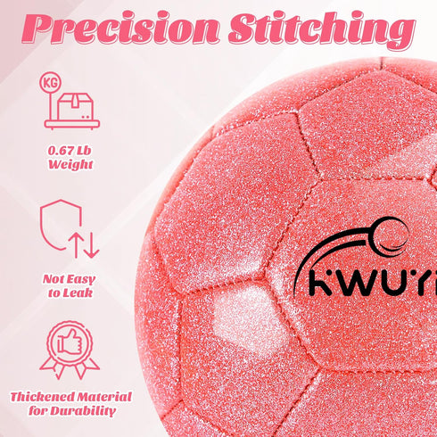 OKWUYiK 4Pcs Set 2Pcs 2x1.5ft 1Pcs 1Pcs 2 Soccer Goals Soccer Nets Ball Pump Indoor Soccer Nets for Kids with Size