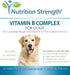 Vitamin B for Dogs, Complete B Complex for Blood Cell & Nervous System Health, 120 Chewable Tablets