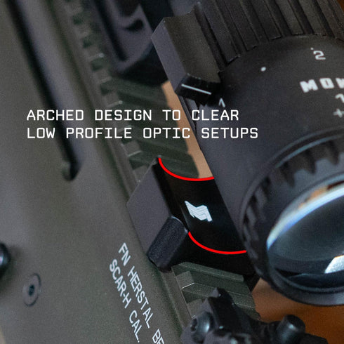 Montrum Canted Micro Red Dot Mount, Picatinny