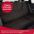 Lusso Gear Dog Car Seat Cover - Waterproof & Non-Slip Seat Protector - Universal Fit Truck & SUV Covers - Quick Install