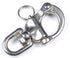 Mxeol Quick Release Bail Rigging Swivel Eye Snap Shackle, Stainless Steel Clip for Sailing Boat Marine