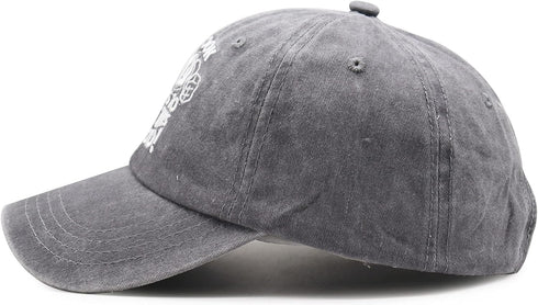 Vintage 60th Birthday Gifts Baseball Cap, Funny Adjustable Washed Cotton Hat for Men Women Dad Mom