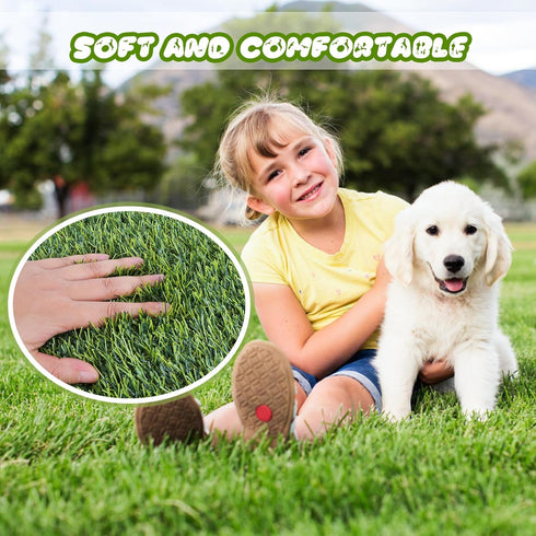 FezepYmaz 26x51'' (26"x51") Artificial Grass, Dog Pee Pads, Professional Dog Potty Training Rug, Grass Mat