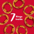 Country 7 Count Kitchen Rawhide Free Beef Rings Dog Chews, Made with Real Beef, Highly Digestible, Gluten Free