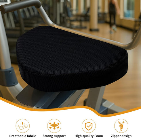 VGLCBBSTS Exercise Bike Seat Cushion, Stationary Bike Seat Cushion Pad, High Density Foam, Breathable Mesh Non Slip